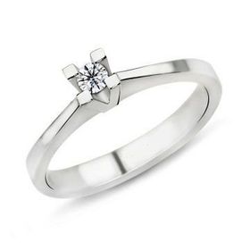 Harem Altın PR240 0.18 ct D Renk Pırlanta Tektaş Yüzük
