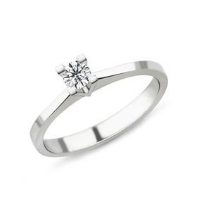 Harem Altın PR28 0.24 ct D Renk Pırlanta Tektaş Yüzük