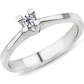 Harem Altın PR282 0.19 ct D Renk Pırlanta Tektaş Yüzük