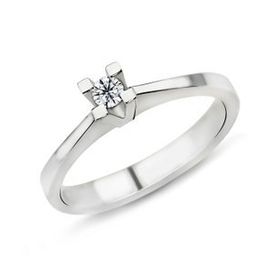 Harem Altın PR282 0.19 ct D Renk Pırlanta Tektaş Yüzük