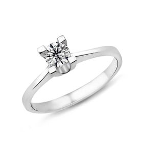 Harem Altın PR283 0.38 ct E Renk Hrd Sertifikalı Pırlanta Tektaş Yüzük