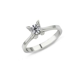 Harem Altın PR288 0.40 ct D Renk Hrd Sertifikalı Pırlanta Tektaş Yüzük