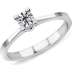 Harem Altın PR291 0.37 ct G Renk Hrd Sertifikalı Pırlanta Tektaş Yüzük