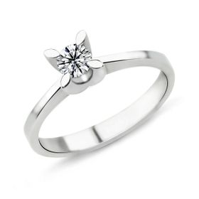 Harem Altın PR293 0.39 ct E Renk Hrd Sertifikalı Pırlanta Tektaş Yüzük