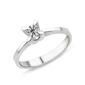 Harem Altın PR293 0.39 ct E Renk Hrd Sertifikalı Pırlanta Tektaş Yüzük
