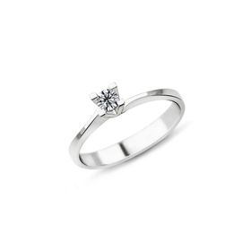 Harem Altın PR300 0.24 ct D Renk Pırlanta Tektaş Yüzük