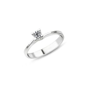 Harem Altın PR307 0.26 ct G Renk Pırlanta Tektaş Yüzük