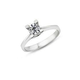 Harem Altın PR317 0.43 ct E Renk Hrd Sertifikalı Pırlanta Tektaş Yüzük