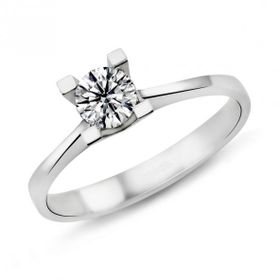 Harem Altın PR320 0.50 ct E Renk Hrd Sertifikalı Pırlanta Tektaş Yüzük