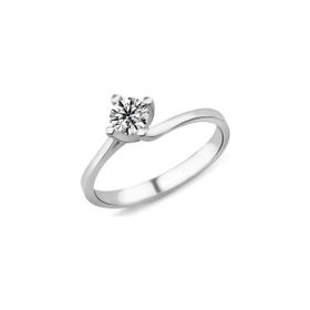 Harem Altın PR327 0.44 ct E Renk Hrd Sertifikalı Pırlanta Tektaş Yüzük