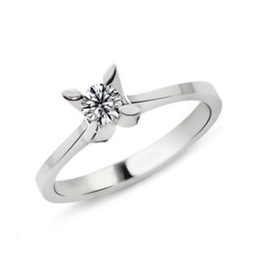 Harem Altın PR328 0.38 ct G Renk Hrd Sertifikalı Pırlanta Tektaş Yüzük