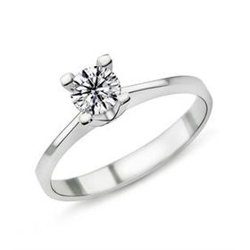 Harem Altın PR343 0.46 ct D Renk Hrd Sertifikalı Pırlanta Tektaş Yüzük