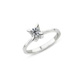 Harem Altın PR374 0.44 ct F Renk Hrd Sertifikalı Pırlanta Tektaş Yüzük