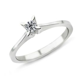 Harem Altın PR376 0.19 ct E Renk Pırlanta Tektaş Yüzük