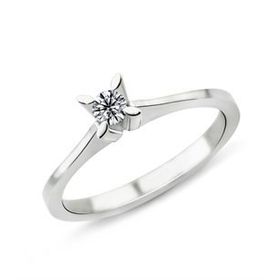 Harem Altın PR376 0.19 ct E Renk Pırlanta Tektaş Yüzük