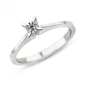 Harem Altın PR376 0.19 ct E Renk Pırlanta Tektaş Yüzük