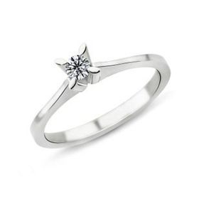 Harem Altın PR376 0.19 ct E Renk Pırlanta Tektaş Yüzük