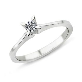 Harem Altın PR376 0.19 ct E Renk Pırlanta Tektaş Yüzük