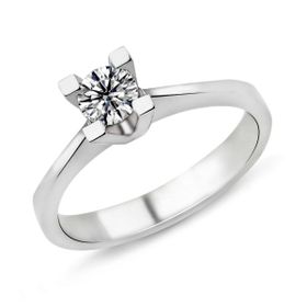 Harem Altın PR384 0.41 ct E Renk Hrd Sertifikalı Pırlanta Tektaş Yüzük