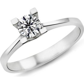 Harem Altın PR386 0.53 ct D Renk Hrd Sertifikalı Pırlanta Tektaş Yüzük