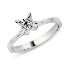 Harem Altın PR405 0.62 ct D Renk Hrd Sertifikalı Pırlanta Tektaş Yüzük