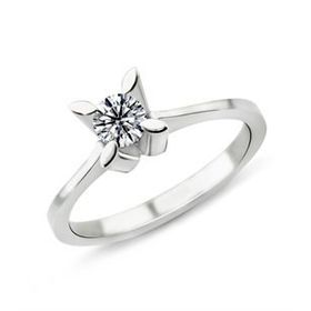 Harem Altın PR408 0.48 ct F Renk Hrd Sertifikalı Pırlanta Tektaş Yüzük