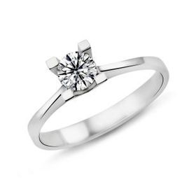 Harem Altın PR412 0.53 ct F Renk Hrd Sertifikalı Pırlanta Tektaş Yüzük