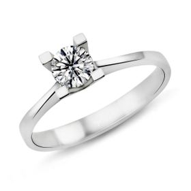 Harem Altın PR412 0.53 ct F Renk Hrd Sertifikalı Pırlanta Tektaş Yüzük