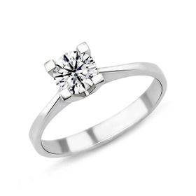Harem Altın PR419 0.72 ct D Renk Hrd Sertifikalı Pırlanta Tektaş Yüzük