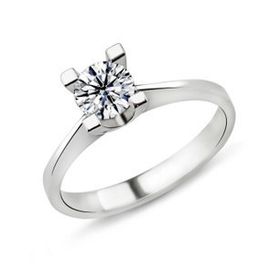 Harem Altın PR448 0.72 ct F Renk Hrd Sertifikalı Pırlanta Tektaş Yüzük