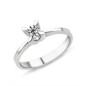 Harem Altın PR457 0.30 ct F Renk Hrd Sertifikalı Pırlanta Tektaş Yüzük