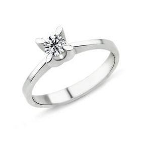 Harem Altın PR457 0.30 ct F Renk Hrd Sertifikalı Pırlanta Tektaş Yüzük