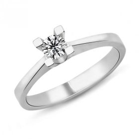 Harem Altın PR465 0.30 ct G Renk Hrd Sertifikalı Pırlanta Tektaş Yüzük
