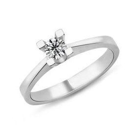 Harem Altın PR465 0.30 ct G Renk Hrd Sertifikalı Pırlanta Tektaş Yüzük