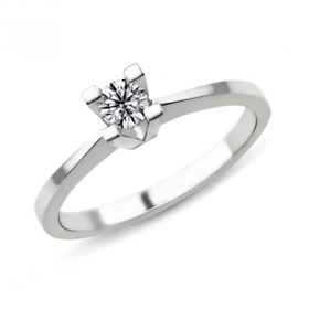 Harem Altın PR473 0.38 ct E Renk Hrd Sertifikalı Pırlanta Tektaş Yüzük