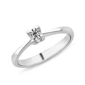 Harem Altın PR476 0.34 ct F Renk Hrd Sertifikalı Pırlanta Tektaş Yüzük