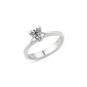 Harem Altın PR492 0.35 ct E Renk Hrd Sertifikalı Pırlanta Tektaş Yüzük