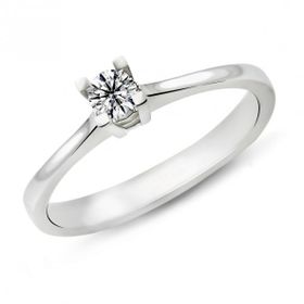 Harem Altın PR58 0.27 ct G Renk Pırlanta Tektaş Yüzük
