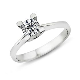 Harem Altın PR66 0.39 ct D Renk Hrd Sertifikalı Pırlanta Tektaş Yüzük