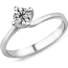 Harem Altın PR70 0.45 ct D Renk Hrd Sertifikalı Pırlanta Tektaş Yüzük
