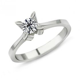 Harem Altın PR76 0.50 ct F Renk Hrd Sertifikalı Pırlanta Tektaş Yüzük