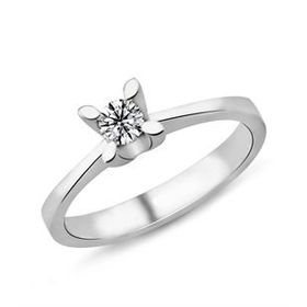 Harem Altın PR96 0.23 ct G Renk Pırlanta Tektaş Yüzük