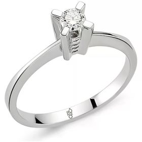 Harem Altın RM-10003 Romeo 0.14 ct Pırlanta Tektaş Yüzük