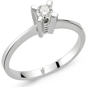 Harem Altın RM-10003 Romeo 0.14 ct Pırlanta Tektaş Yüzük