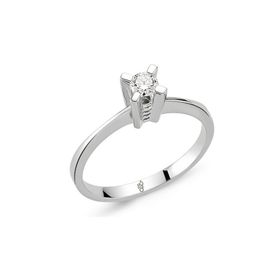 Harem Altın RM-10003 Romeo 0.14 ct Pırlanta Tektaş Yüzük