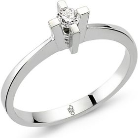 Harem Altın RM-10006 Romeo 0.12 ct Pırlanta Tektaş Yüzük