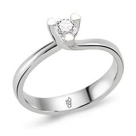 Harem Altın RM-10014 0.25 ct Pırlanta Tektaş Yüzük