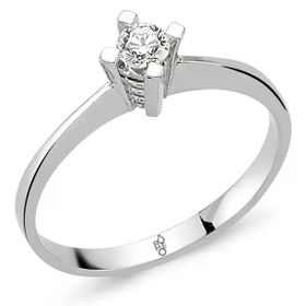 Harem Altın RM-10019 0.18 Karat Tektaş Pırlanta Yüzük