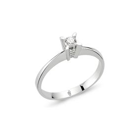 Harem Altın RM-10023 0.18 Karat Romeo Pırlanta Tek Taş Yüzük