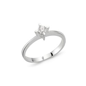 Harem Altın RM-10026 0.18 Karat Romeo Pırlanta Tek Taş Yüzük